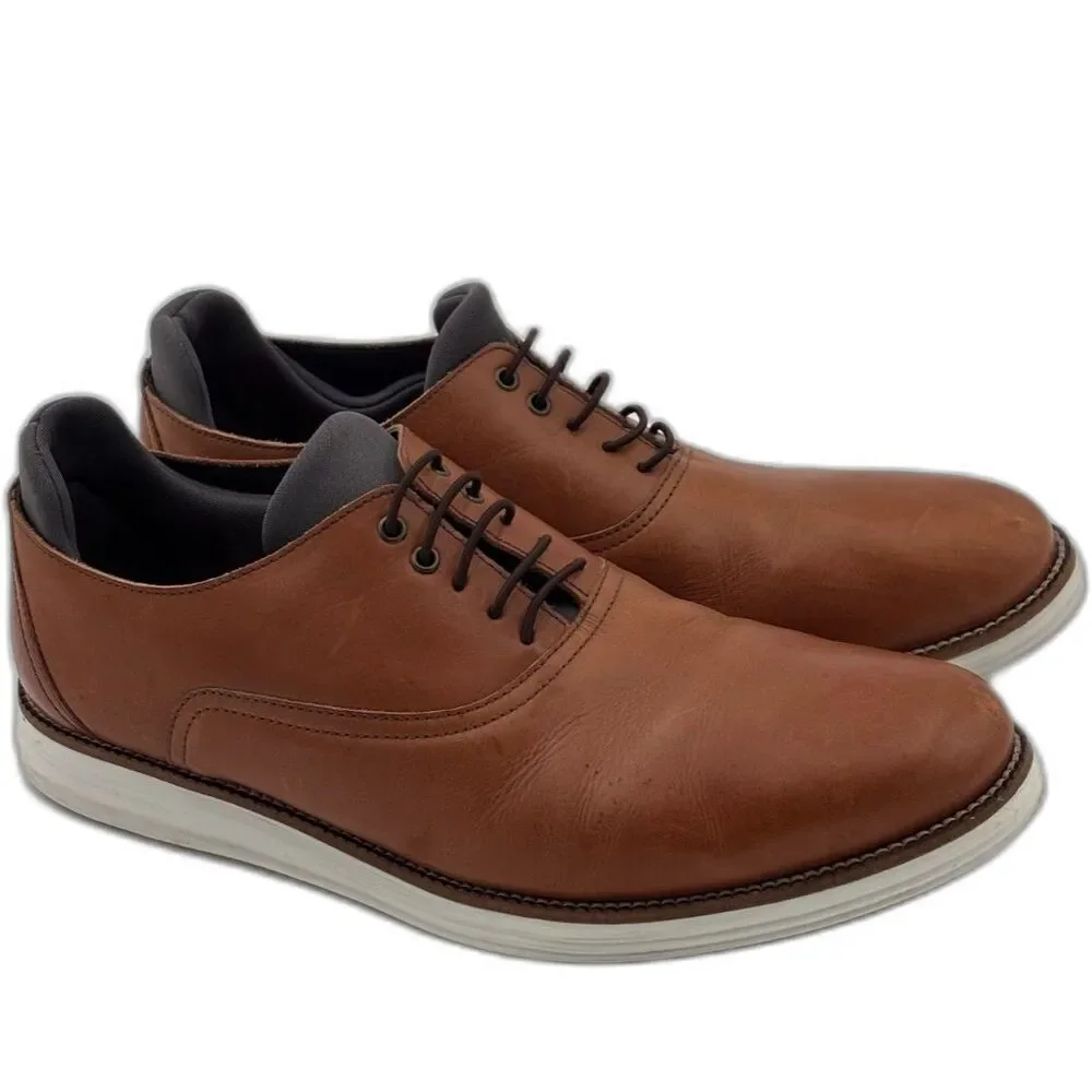 MARTIN DINGMAN Countryaire Saddle Leather Plain Toe Sport | Whiskey | 10.5